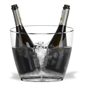 wine buckets containing 1 to 4 bottles. Made of top acrylic material of Italian production. Customized with printing or laser engraving